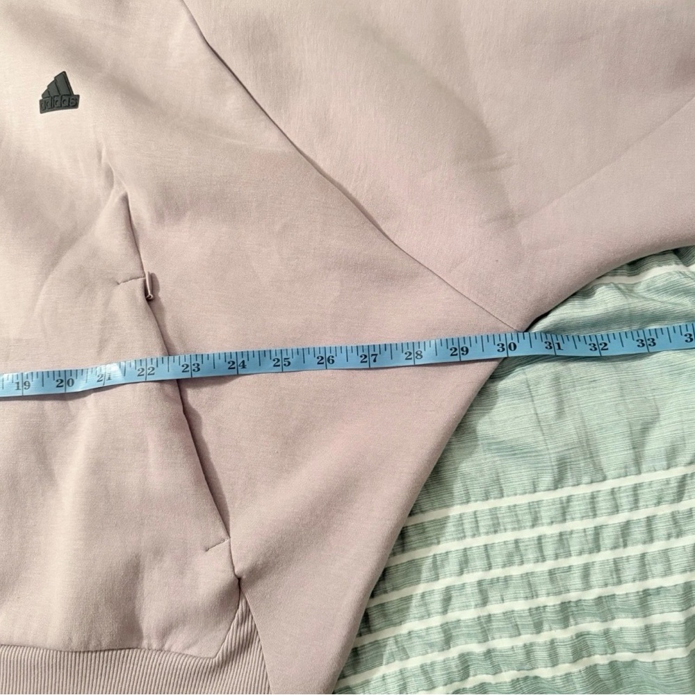 Adidas Z.N.E. Loose Fit Performance Full Zip Hoodie In Violet - Size XL - NWT - Picture 12 of 14